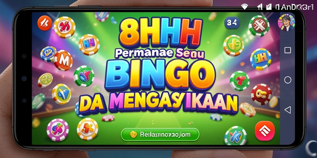 Tampilan gameplay seru dalam permainan Bingo 8HHH.