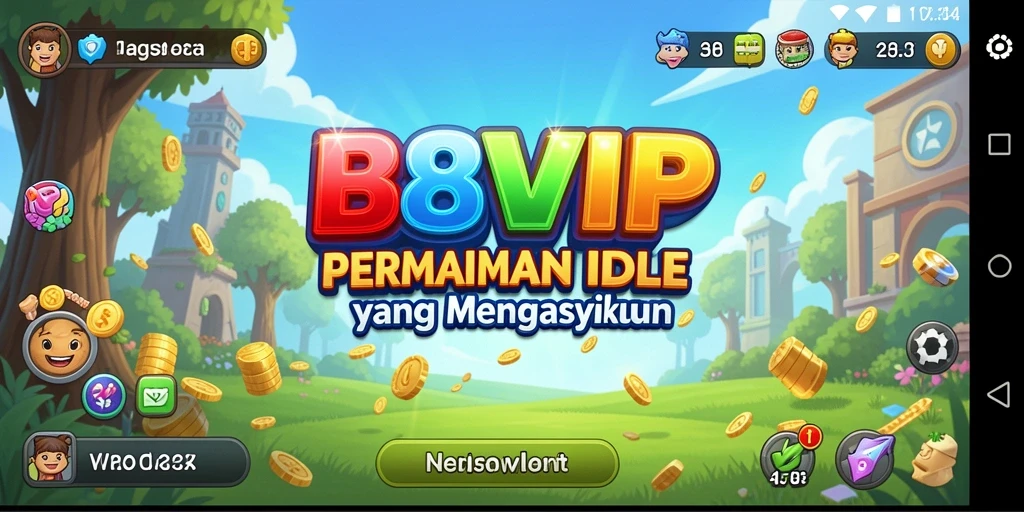 Tampilan gameplay yang menarik dan interaktif dari B8VIP.