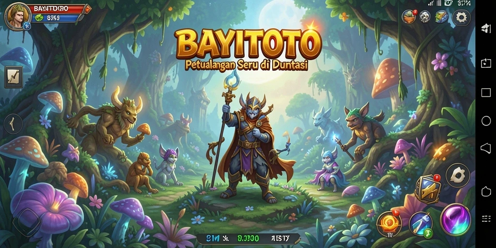 Screenshot gameplay BAYITOTO menampilkan petualangan yang seru dan grafik yang menawan.