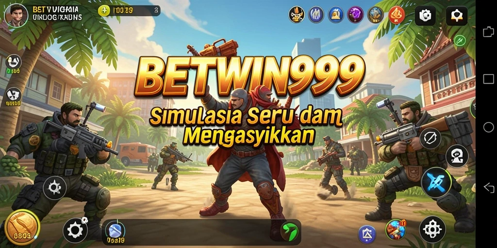 Tampilan menarik dari gameplay BETWIN999 yang menggambarkan simulasi kehidupan.
