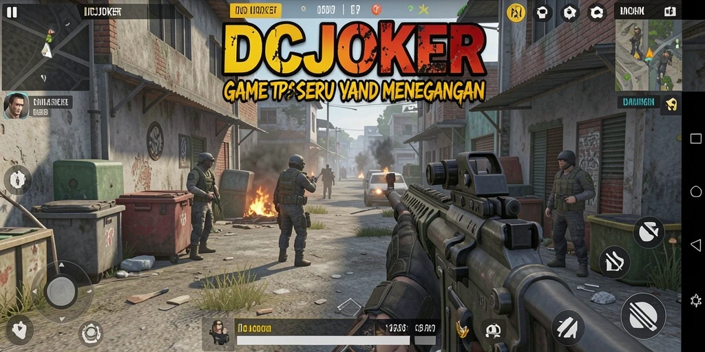 Screenshot gameplay IDCJOKER menampilkan aksi penuh adrenalin dalam TPS.