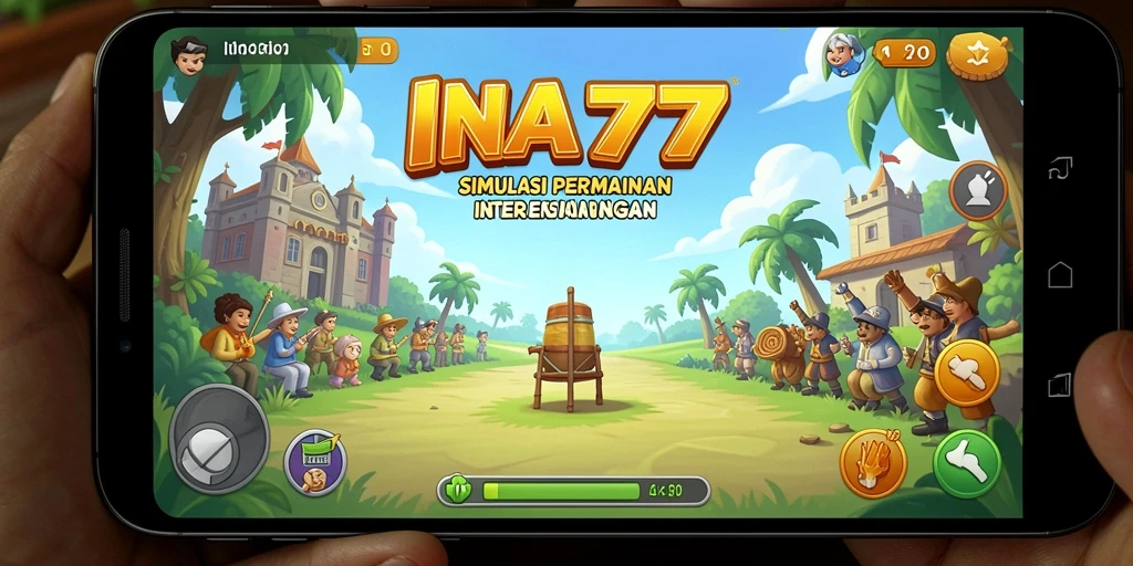 Screenshot utama INA777 menampilkan gameplay yang interaktif dan mendebarkan.
