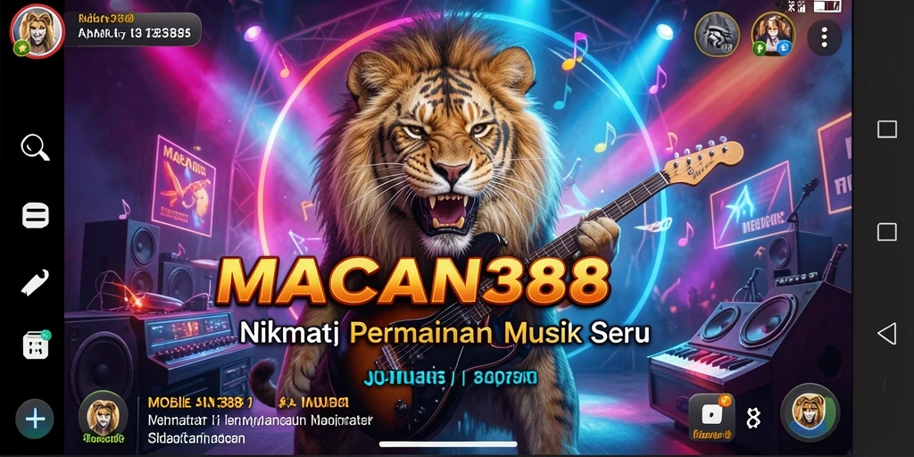 Tampilan gameplay yang menarik dalam aplikasi MACAN388.