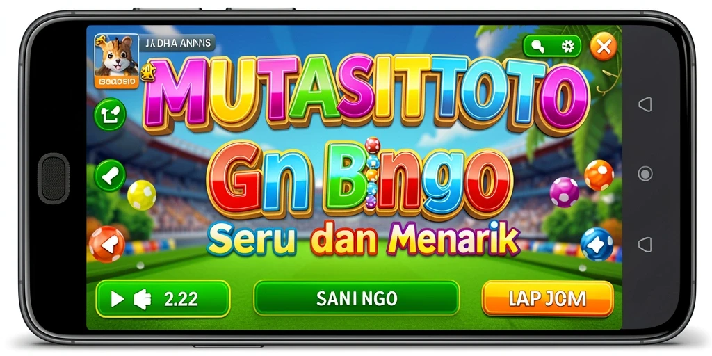 Tampilan gameplay seru dari game Bingo.