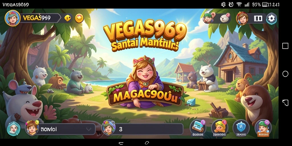 Tangkapan layar dari gameplay VEGAS969 yang mengasyikkan dan penuh warna.