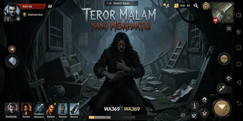 Gameplay mencekam dengan suasana horor yang menyelimuti.